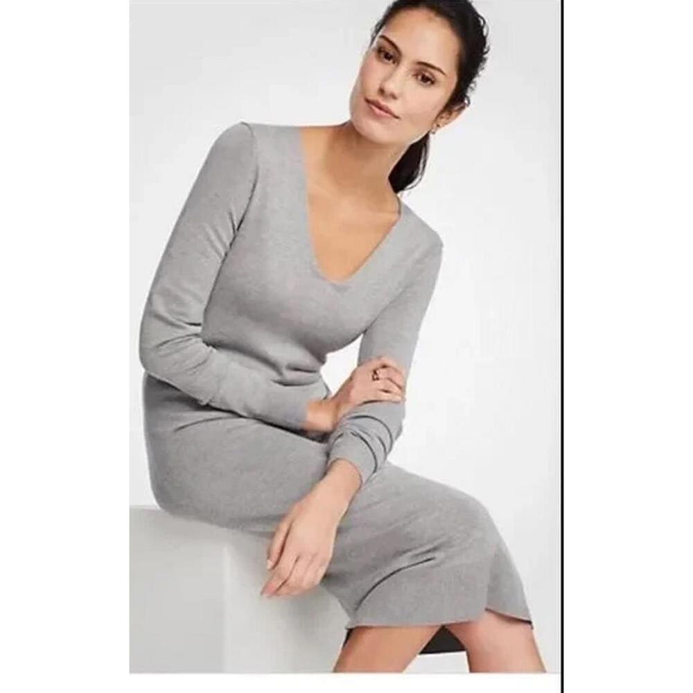 Ann Taylor Wool Blend Midi Sweater Dress - NWT‎ (New)